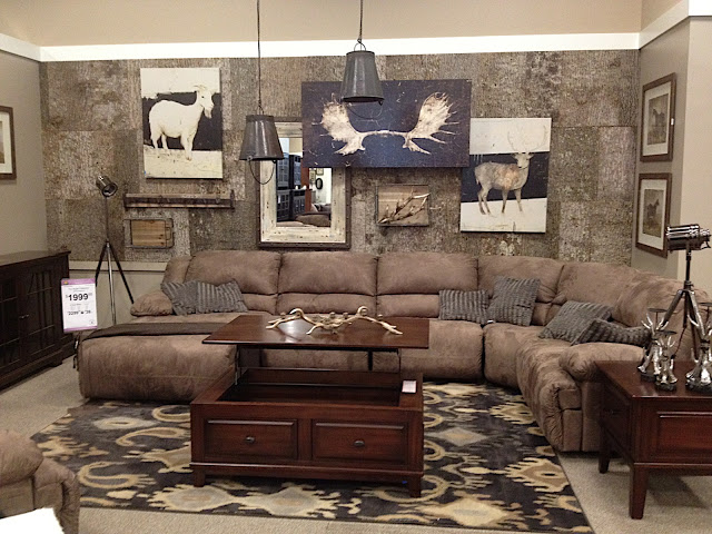 Bark House Wall at Ashley Furniture
